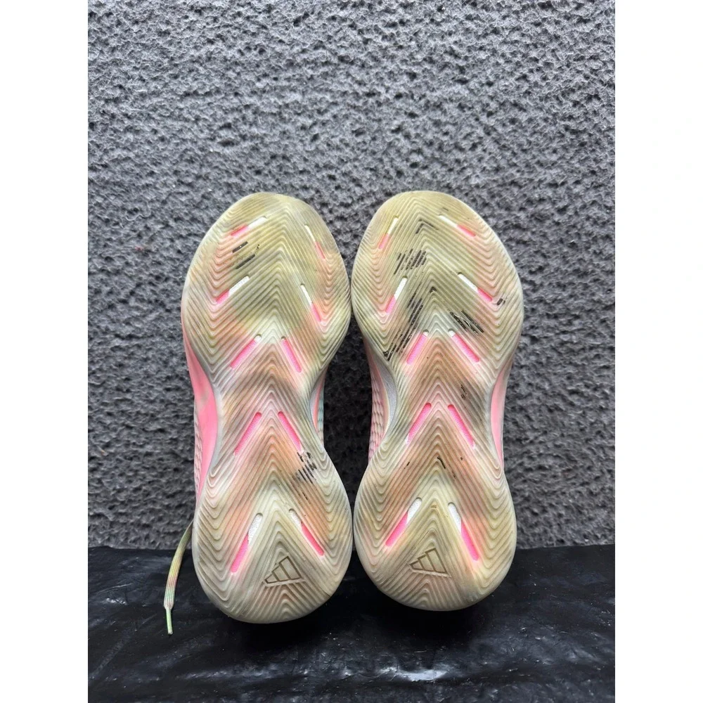 Adidas Anthony Edwards 1 Low Trainers‎ Cloud White Bliss Pink JR3916 Mens 9.5 US